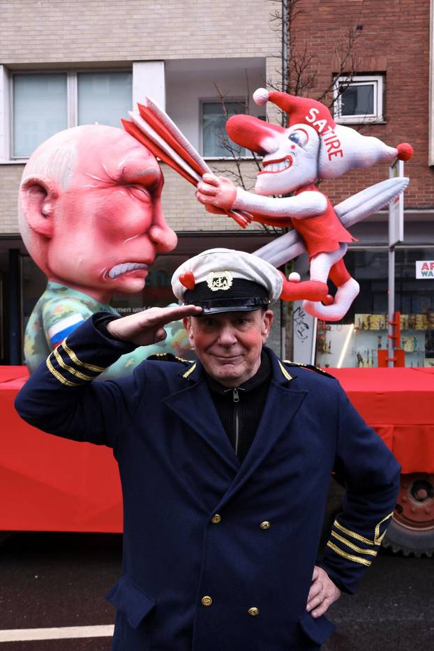 Rose Monday parade in Dusseldorf