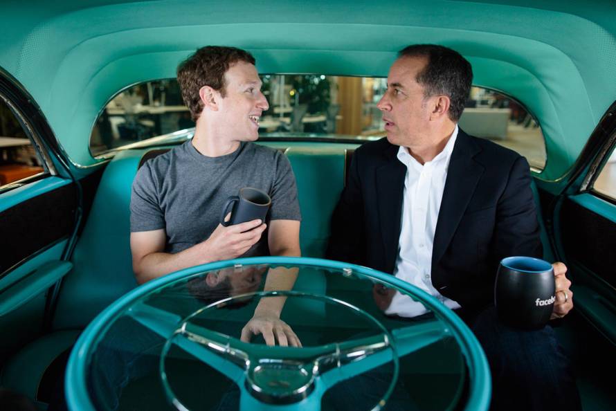 Zuckerberg kaže da nije gušter, Seinfeldu otkrio jutarnju rutinu