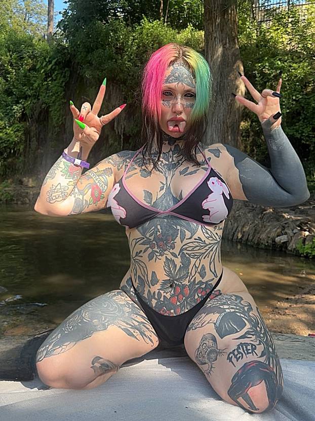 FOTO Zastrašujuće! U ruku je ugradila srce, a razrezala jezik. Šokirat ćete se kako je izgledala