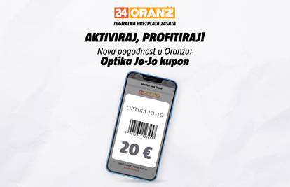 Zgrabi Oranž za samo 7 eura i uzmi kupon od 20 € za Optiku Jo-Jo i još 80 € drugih kupona!