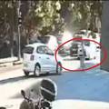 Nadzorna kamera snimila kako auto u Splitu udara pješakinju! Hodala je na 'zebri'  na zeleno
