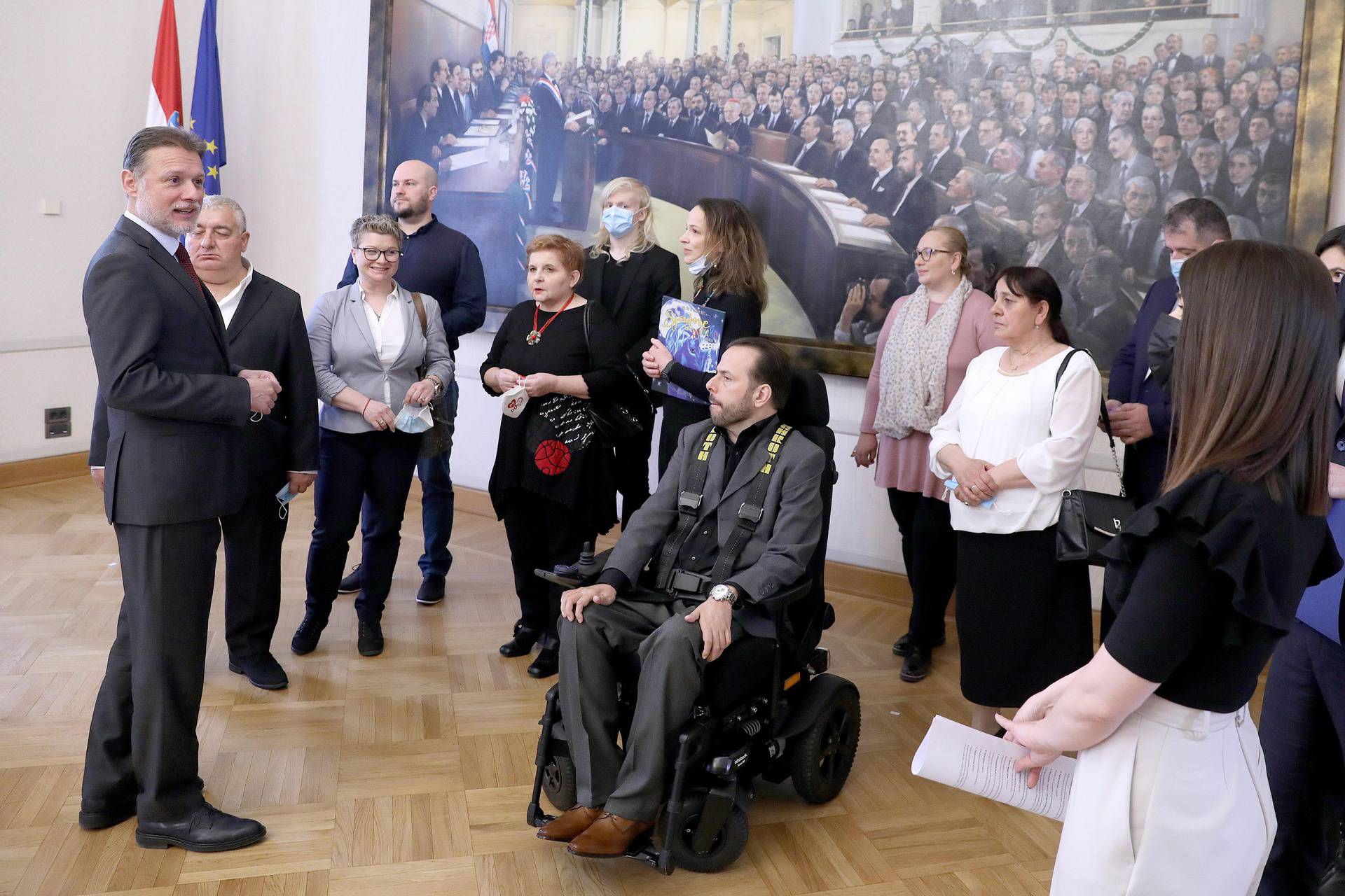 Jandroković malim, a tako velikim herojima: 'Budite svjetlo koje ljudima daje nadu'