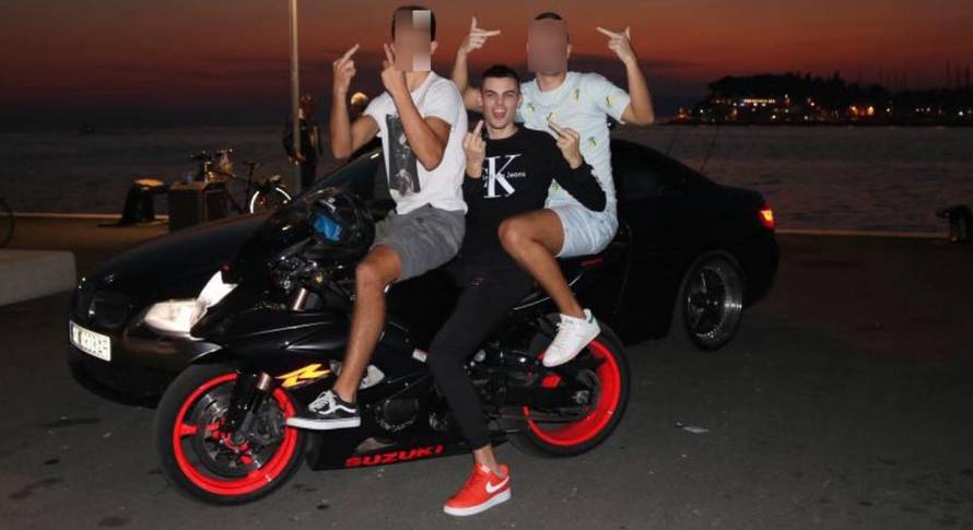 Otac splitskog divljaka: 'Morao sam mu lancima vezati motor'