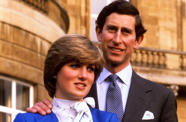 PRINCE CHARLES AND LADY DIANA SPENCER ENGAGEMENT