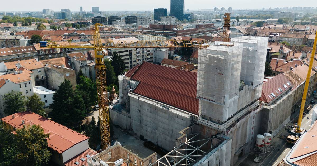 See how the blasting of the vault looked like, the first of its kind in the world, in the second largest church in Zagreb