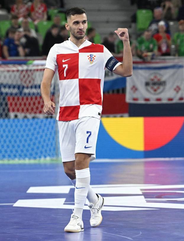 Susret Hrvatske i Španjolske u polufinalu Europskog prvenstva u futsalu