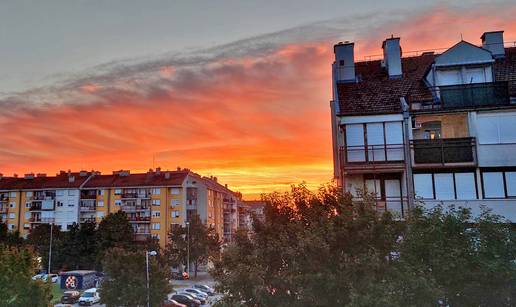 FOTO Prvo Supermjesec, a onda spektakularni izlazak Sunca! Snimljeno u Zagrebu. Uživajte