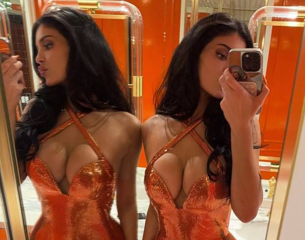 Jestivi grudnjak Kylie Jenner: Bujne obline prekrila je šipkom