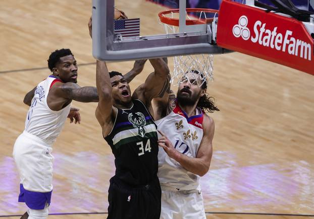 NBA: Milwaukee Bucks at New Orleans Pelicans