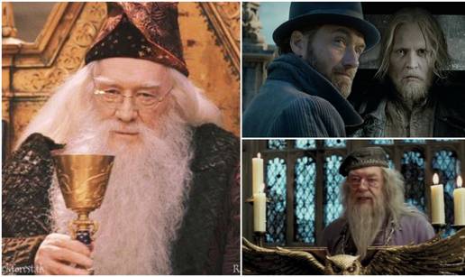 Michael Gambon je Dumbledore postao nakon smrti Richarda, a danas je ostao samo Jude Law...