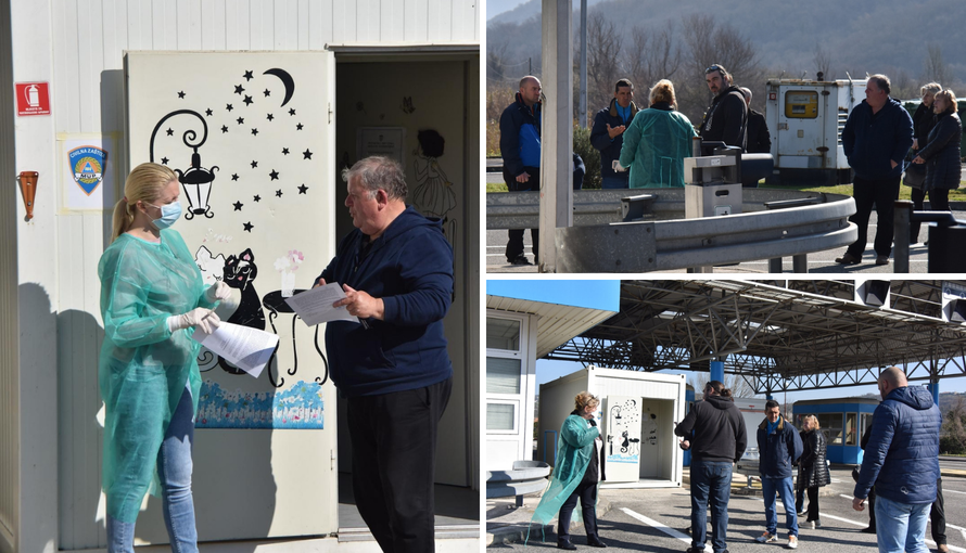 Na hrvatskoj granici postavili kontejnere: Svi se pregledavaju