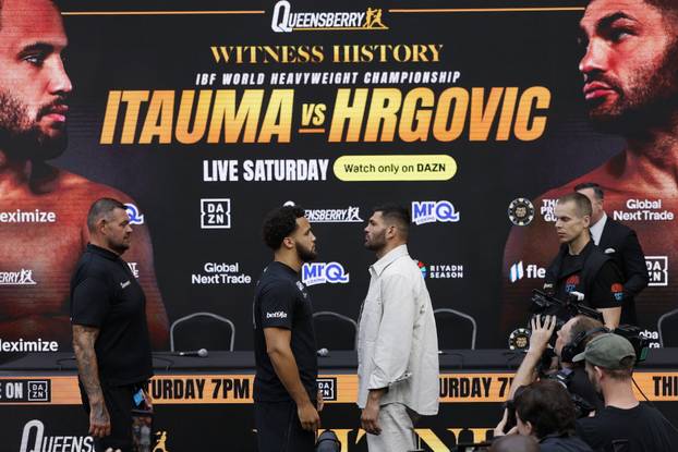 Moses Itauma & Filip Hrgovic Press Conference