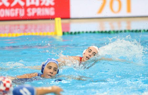 Svjetsko prvenstvo u vodenim sportovima - Singapur 2025. Vaterpolo,, žene, Hrvatska - Grčka