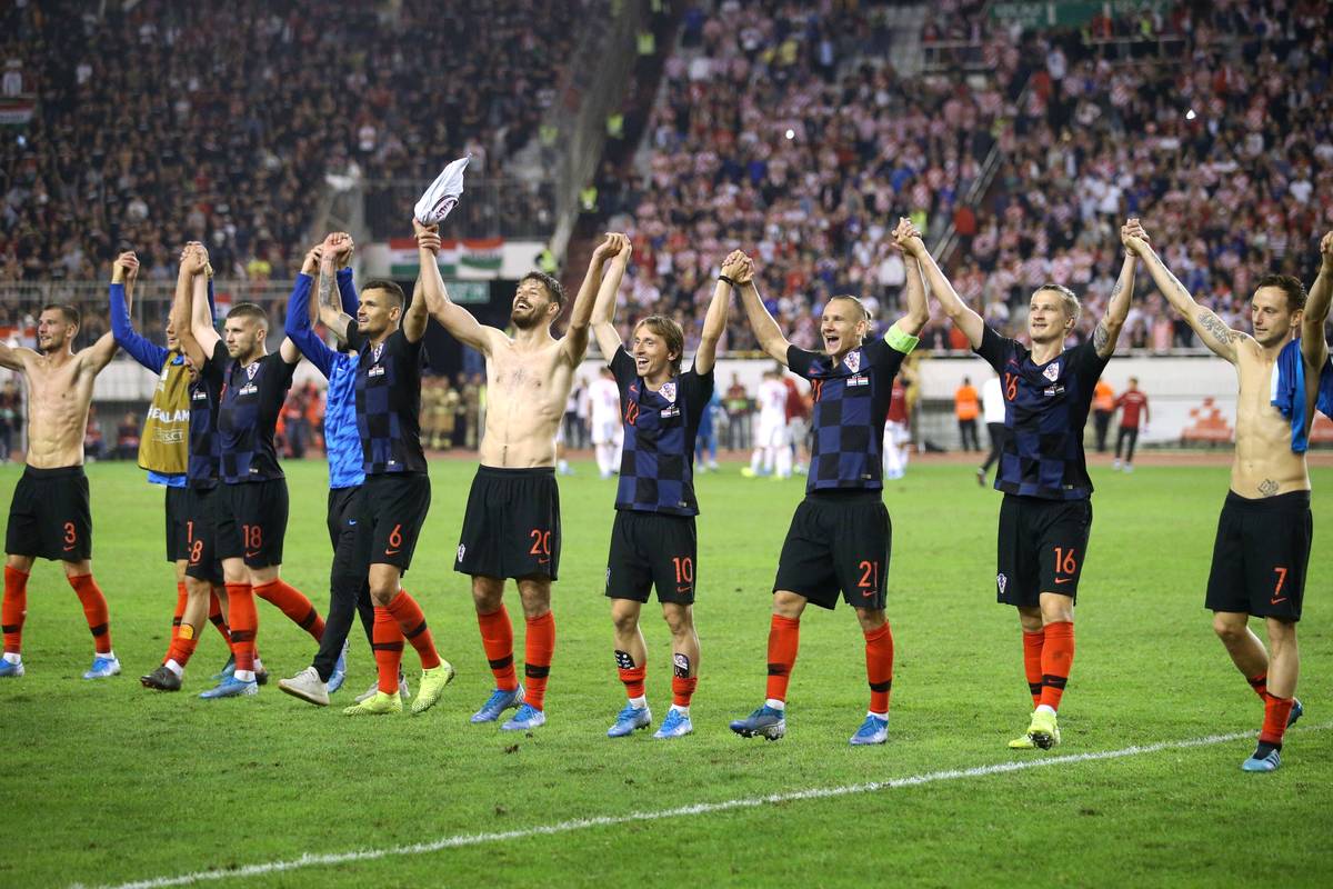 Hrvatska - Slovenija na Poljudu