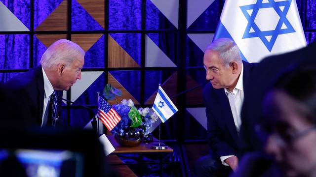 U.S. President Biden visits Israel amid the ongoing conflict between Israel and Hamas