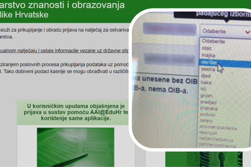 Studentica: 'Prijavila sam se za stipendije, a sustav me pitao jesam li derište ili sam grijeh?!'