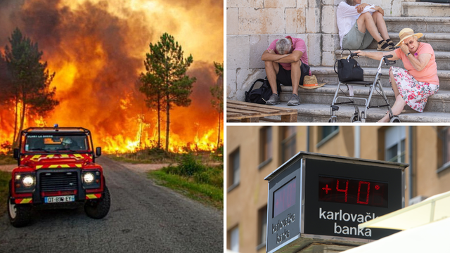 Meteorolozi: Smrtonosni požari i velike vrućine diljem Europe, toplinski val stiže i u Hrvatsku