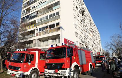 Svjedoci požara u Zagrebu: 'More ljudi se okupilo ispred zgrade, vidio se gusti, crni dim'