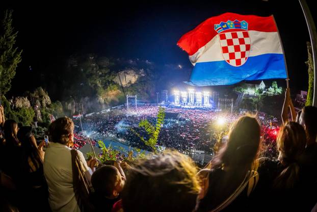 Koncert Marka Perkovića Thompsona u Imotskom