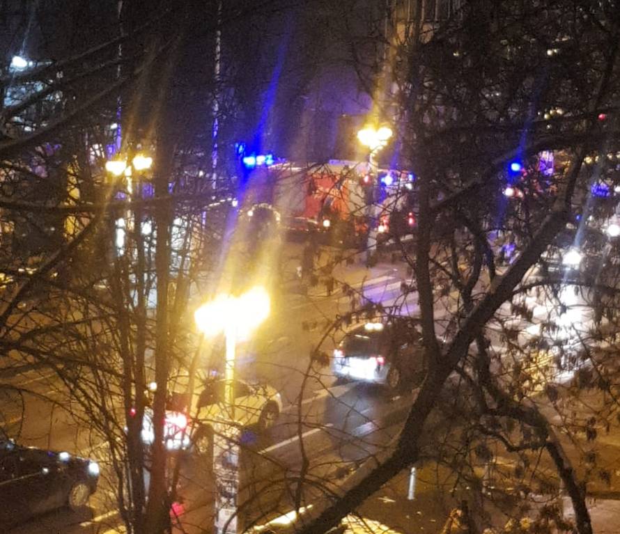 Vatrogasci spasili ljude u liftu: Požar u Ministarstvu branitelja