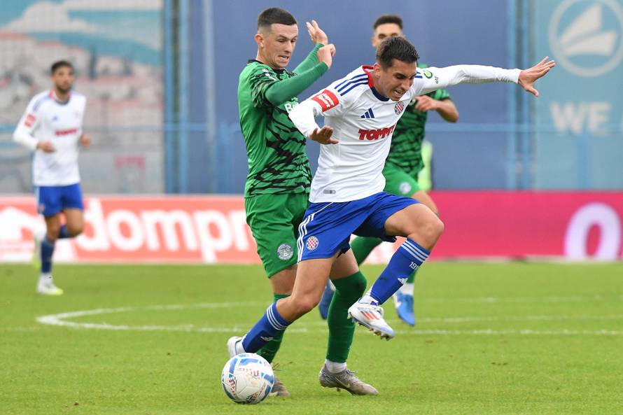 Koprivnica: Koprivnica i Hajduk sastali se u šesnaestini finala Hrvatskog nogometnog kupa