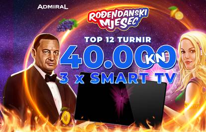 Admiral daruje 40.000 kuna i 3 Smart TV-a