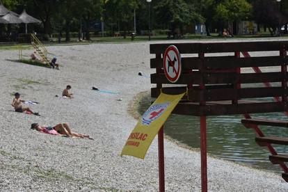 FOTO Zagrepčani se rashladili na Jarunu. Stiže toplinski val