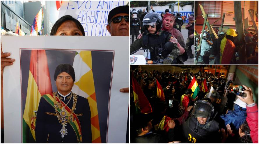 Kaos u Boliviji: 'Sestre i braćo, na nas se vrši državni udar!'