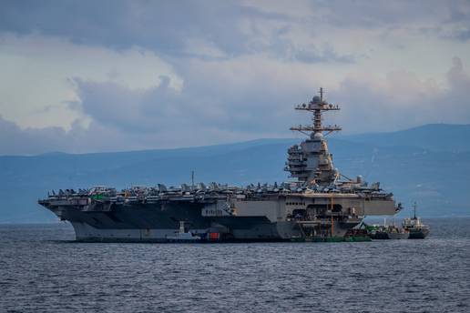 FOTO Otkrivamo za&scaron;to usred rata u Iranu najmo&cacute;niji ratni brod SAD-a sti&zcaron;e u Hrvatsku