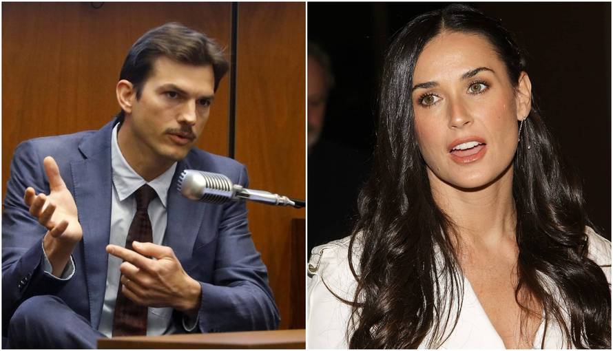 Kutcher ne mari za prozivke Demi Moore: 'Život je dobar...'