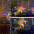 VIDEO Auto na Maksimiru ostao u plamenu: 'Osjetio se smrad i nakon toga se čula eksplozija'
