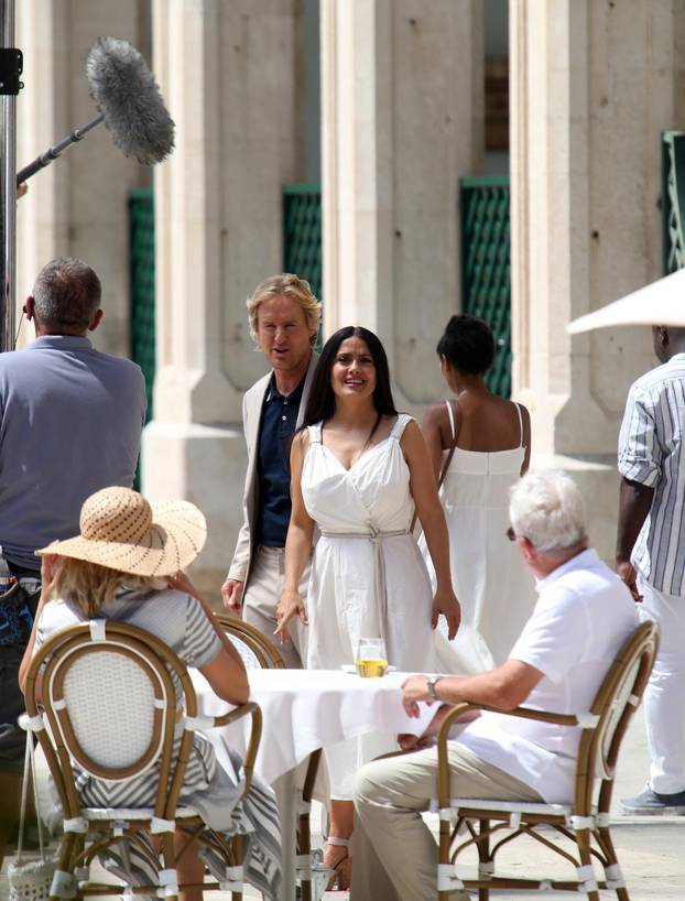 Split: Owen Wilson i Salma Hayek na Prokurativama nastavili sa snimanjem filma Bliss