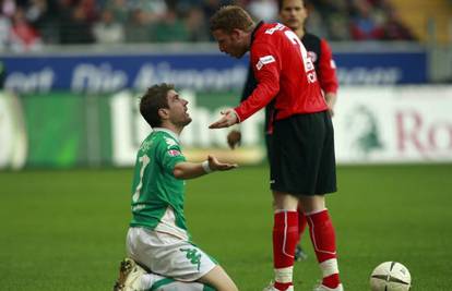 Njemačka: Werder izgubio, Ivan Klasnić vrlo dobar