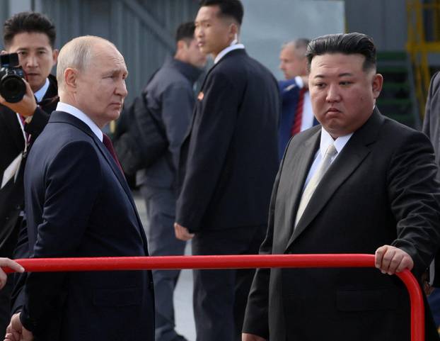 Russia's President Putin and North Korea's leader Kim meet in Amur region
