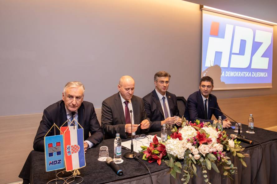 Dubrovnik: Sjednica Županijskog odbora HDZ-a