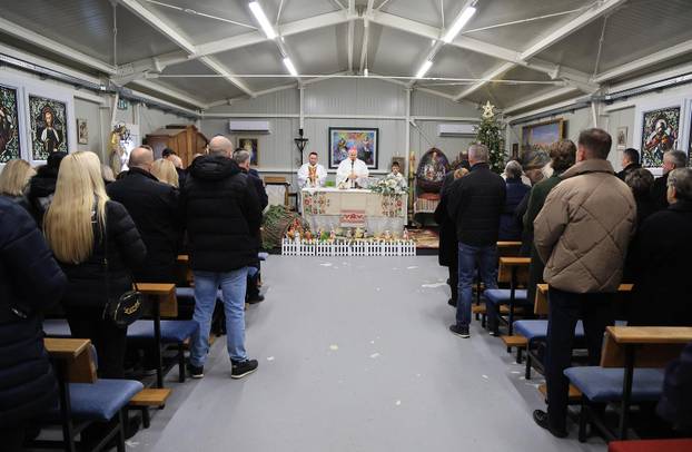 Žažina: Obilazak obnove crkve sv. Nikole i Vida
