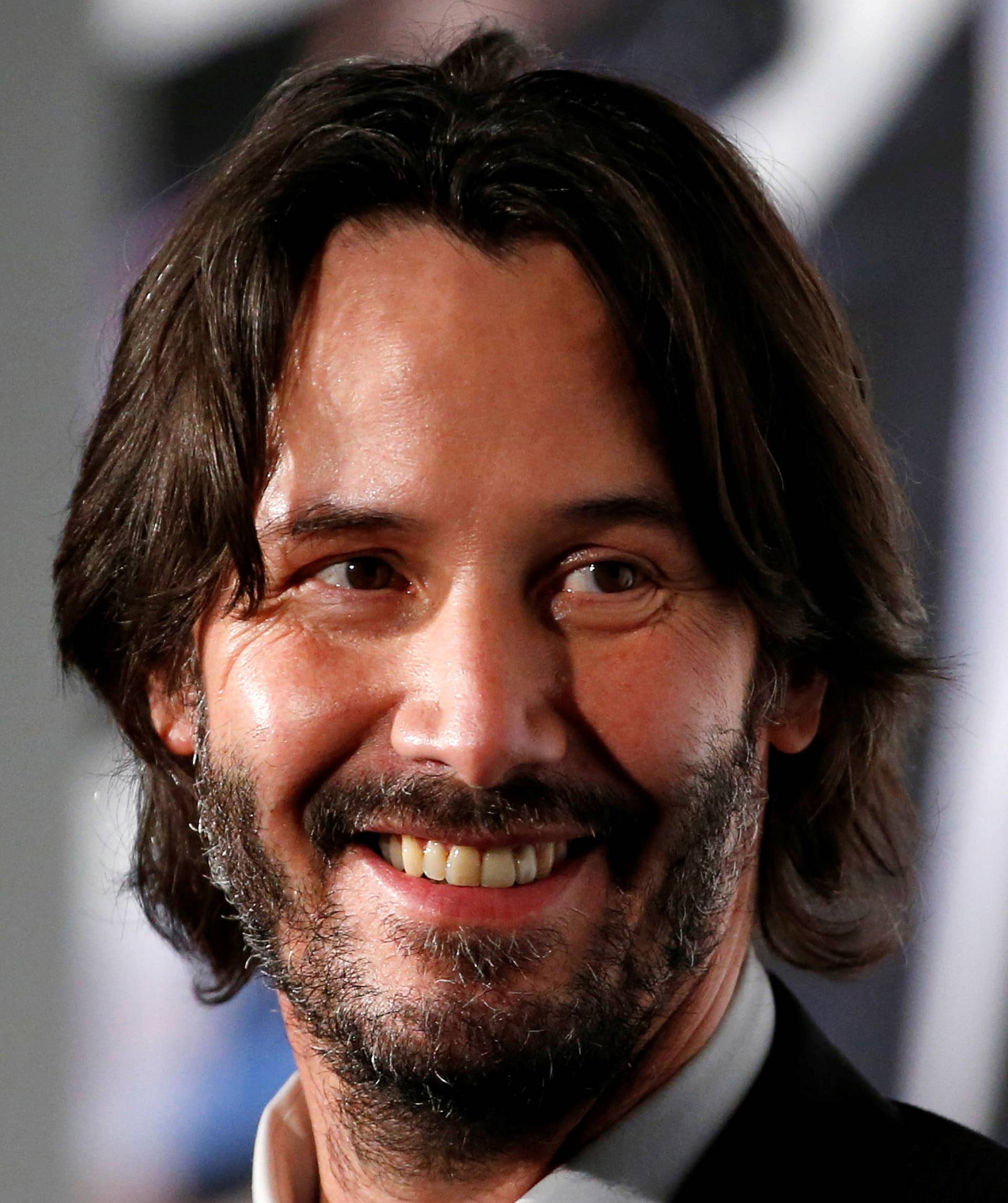 Cast member Keanu Reeves attends a promotional event of movie "John Wick: Chapter 2" in Tokyo