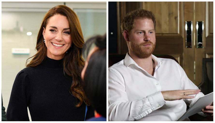 Kate Middleton ismijala princa Harryja? Mnogi smatraju da je njezina izjava upućena šogoru