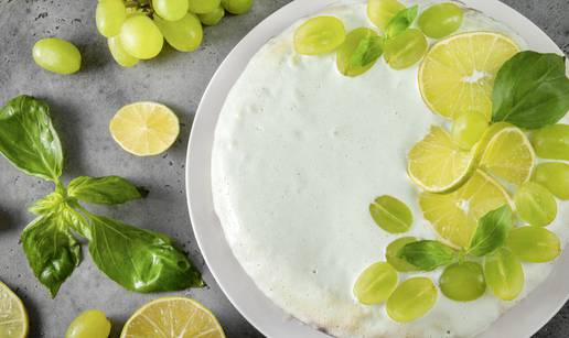 Pravo osvježenje za ljetne dane je fina torta s kremom od limete