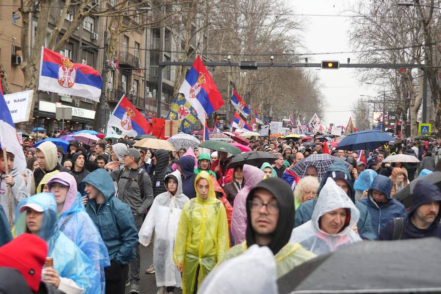 Cijela Srbija se slila u Beograd: Počeo je možda i najveći skup u povijesti zemlje