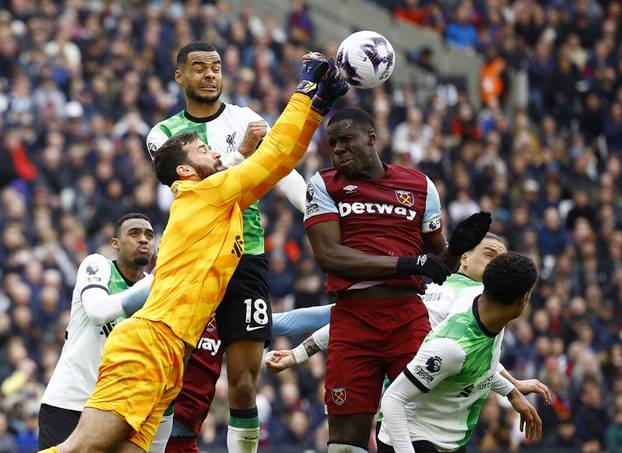 Premier League - West Ham United v Liverpool