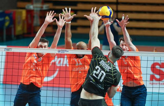 Zagreb: HAOK Mladost i MOK Mursa u Domu odbojke otvorili finalnu seriju za odbojkaškog prvaka Hrvatske