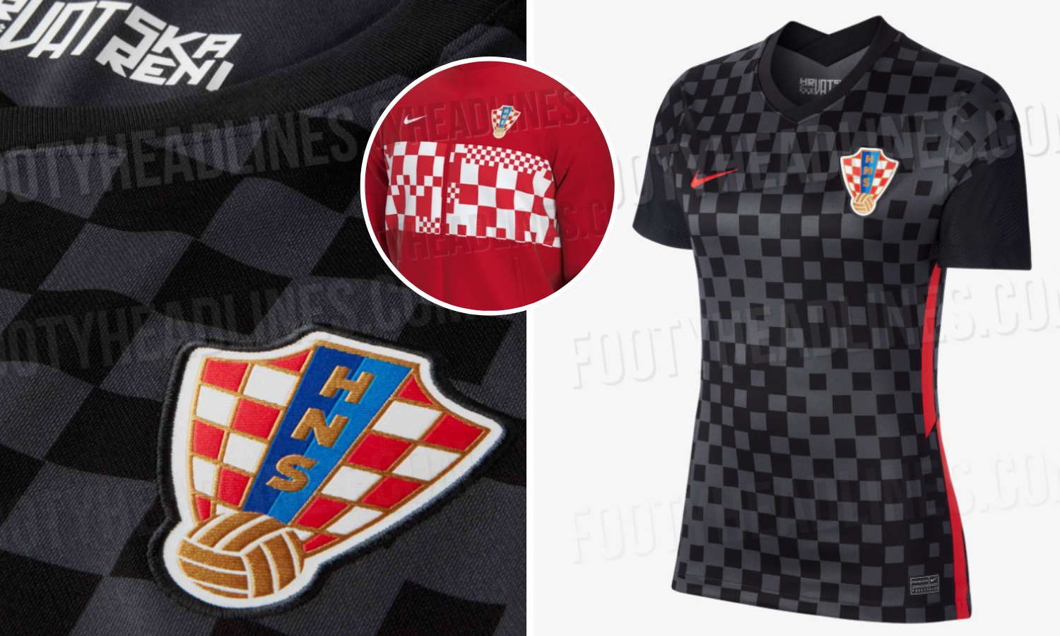 Opet u crnom: Je li ovo novi rezervni hrvatski dres za Euro?