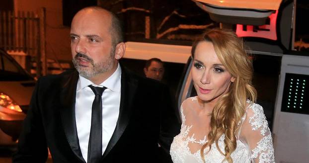 ARHIVA - 2014. Vinkovci: Svadbena sve?anost Dubravke Dujak i Tonyja Cetinskog