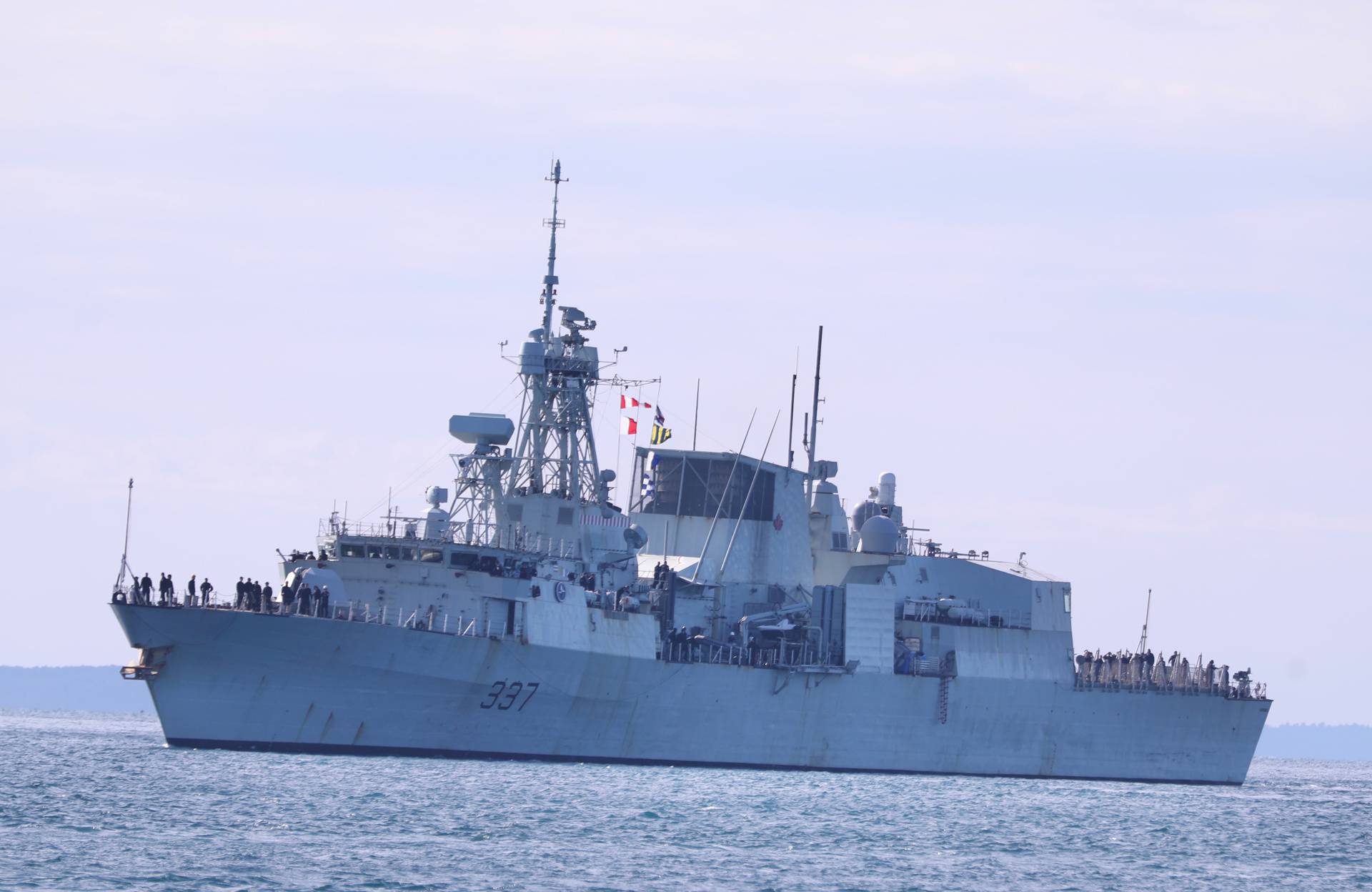 U Splitu brod Kanadske mornarice HMCS Fredericton