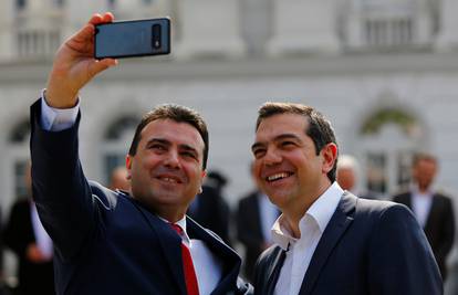 Grčki premijer počeo povijesni posjet Sjevernoj Makedoniji