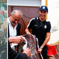 VIDEO Iranci ludi za Ronaldom i Brozovićem! Cristiano prasnuo u smijeh kada je dobio poklon...