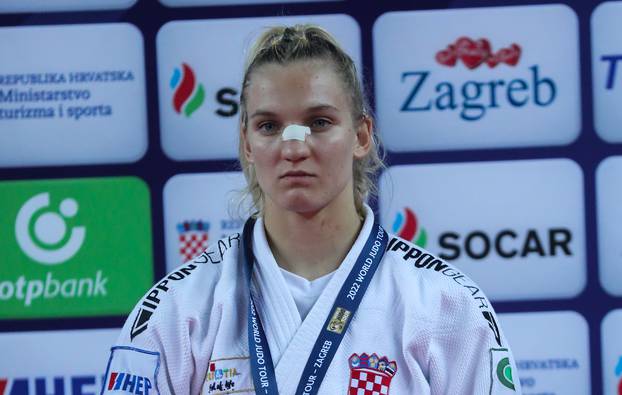 IJF World Judo Tour Zagreb Grand Prix, hrvatske judašice Barbara Matić i Lara Cvjetko s medaljama