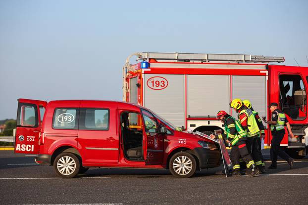 Zagreb: U blizini naplatne postaje Sveta Helena održana je vježba "Sigurnost 25"