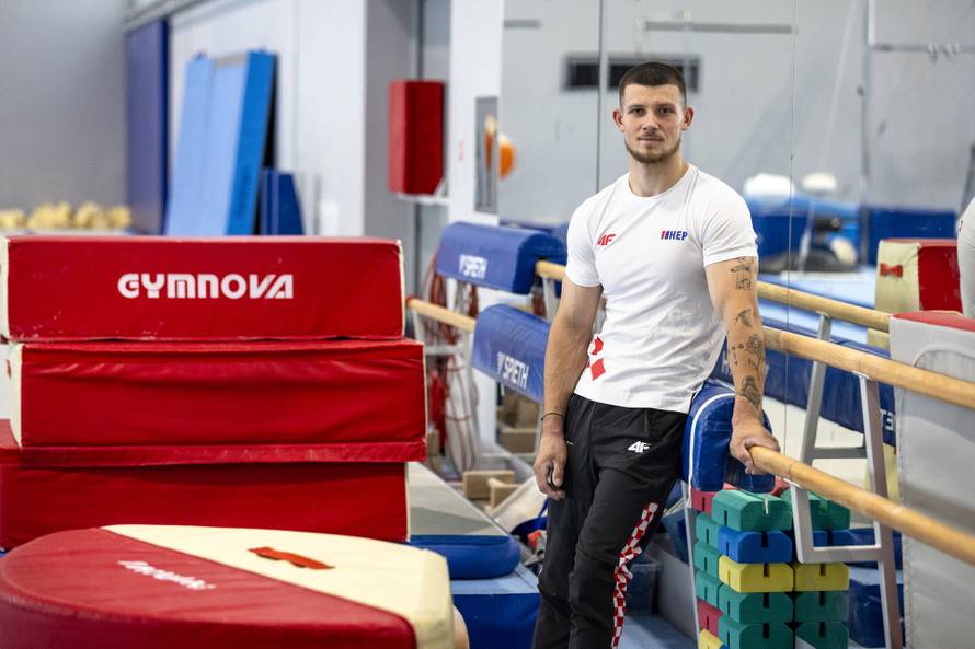 Osijek: Ilija Kovtun, gimnastičar iz Ukrajine
